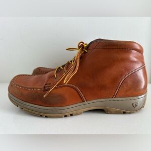 Red Wing Classic Leather Boots Men’s Size 13 D Moc Toe Lace Up Model 4001 RARE